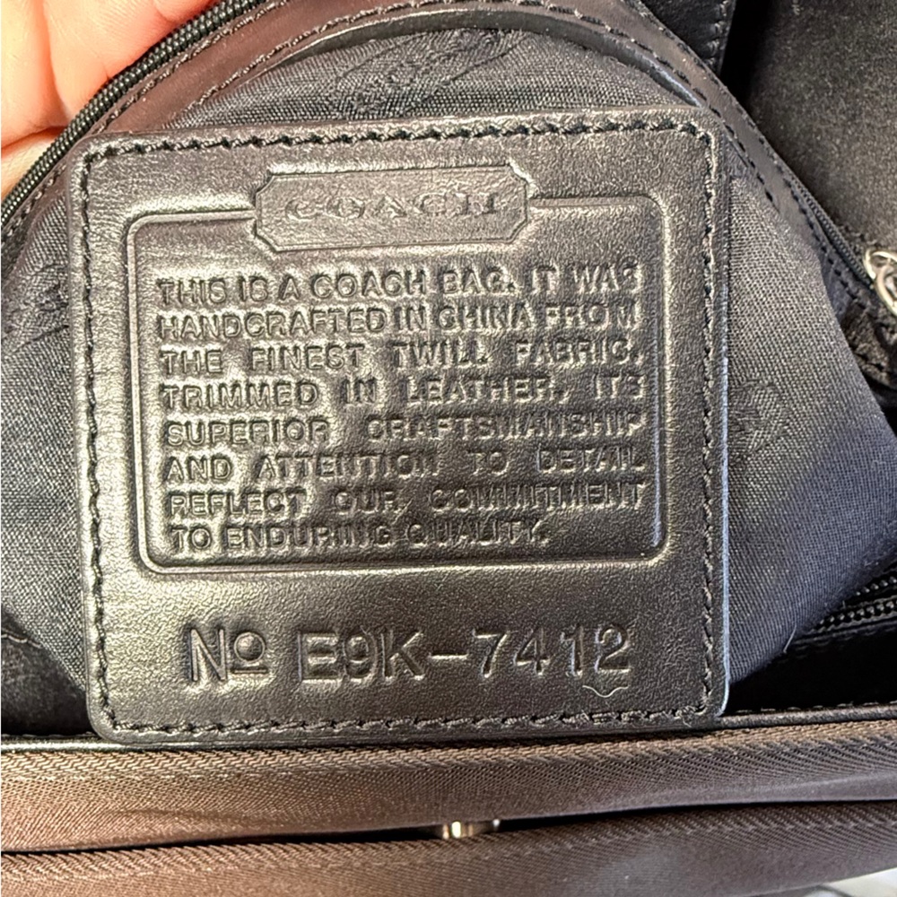 Coach vtg Brown Mercer Shoulder Bag - Picture 13 of 13